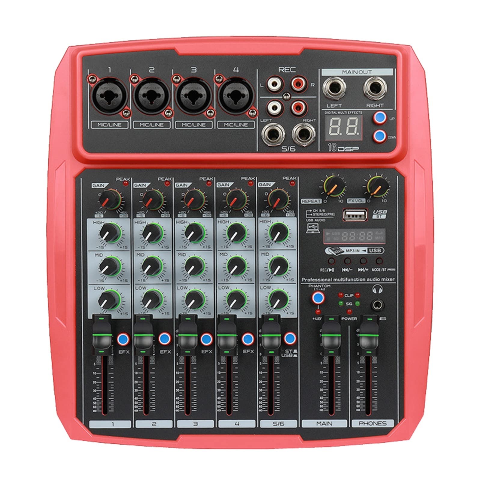 Amazon.co.jp: プロフェッショナル o ミキサー 6 チャンネル o